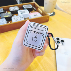 ** Case Airpods 1/2 nhựa dẻo nhiều hình