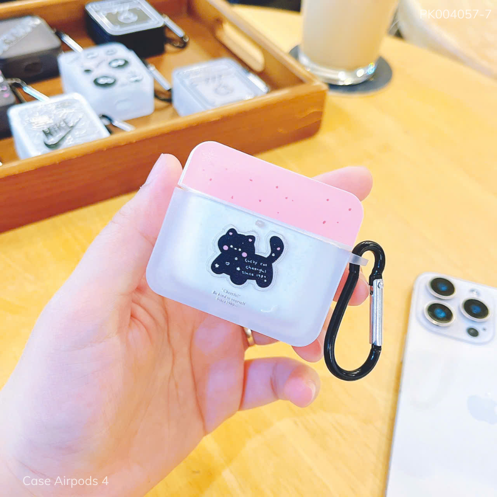 ** Case Airpods 4 nhựa dẻo nhiều hình