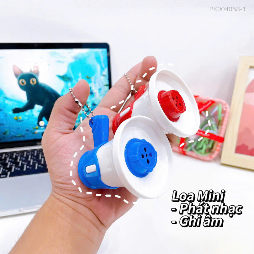 ** Loa mini phát nhạc, ghi âm