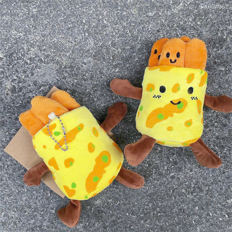 ** Móc khóa bông túi khoai tây