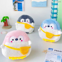 ** Móc khóa ví cánh cụt đeo túi nhiều màu - Size nhỏ