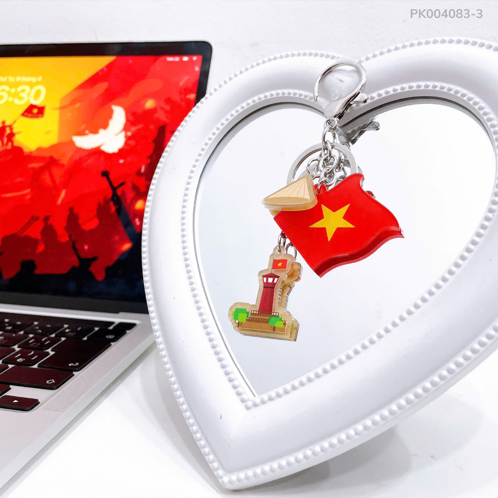 ** Móc khóa chủ đề 30/4