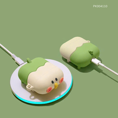 ** Case Airpods Pro silicon chim sẻ quần xanh