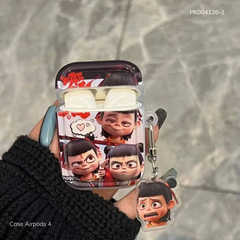 ** Case Airpods 4 nhựa in hình