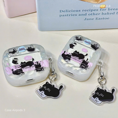 ** Case Airpods 3 lưng trong viền nhám in hình
