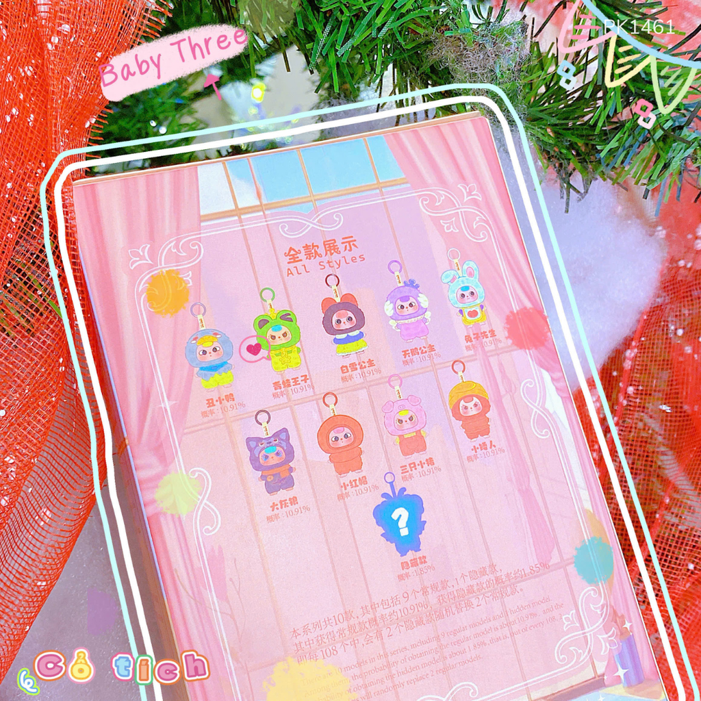** Hộp Random Baby Three Vườn Cổ Tích