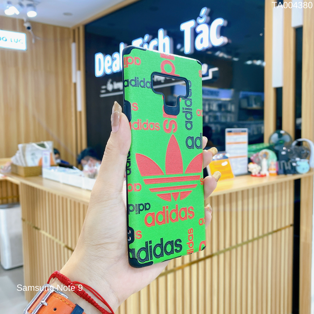 Ốp SS Note 9 adidas vân da sần chuyển âm