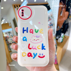 ** Ốp IP Xs Max dẻo in nhiều hình viền camera tròn