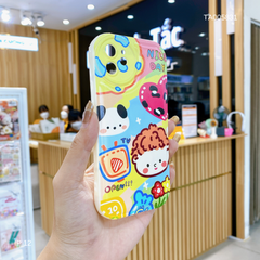 ** Ốp IP 12 6.1 dẻo in nhiều hình viền camera tròn