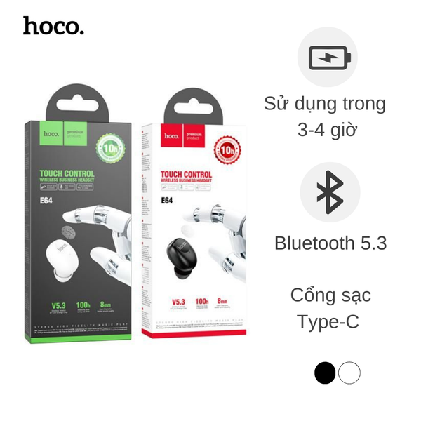 Tai nghe Bluetooth Hoco E64