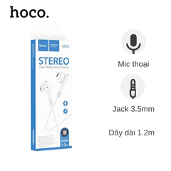 Tai nghe dây Hoco M93