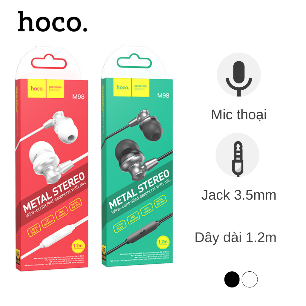 Tai nghe dây Hoco M98