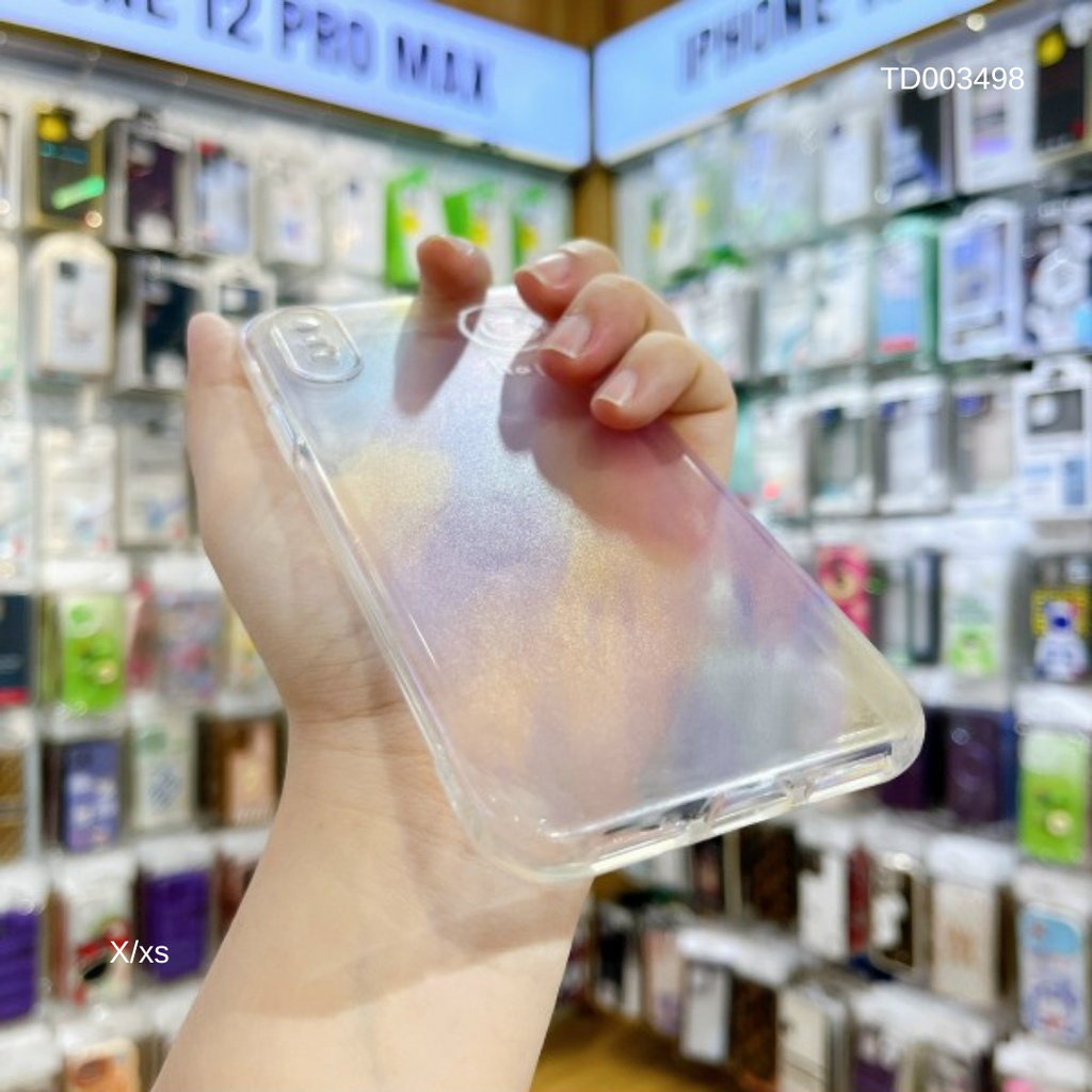 Ốp IP X dẻo loang màu mặt cười happy/smile