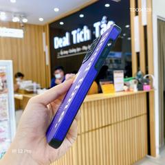 Ốp IP 12 Pro 6.1 Good Time vân vali bảo vệ camera