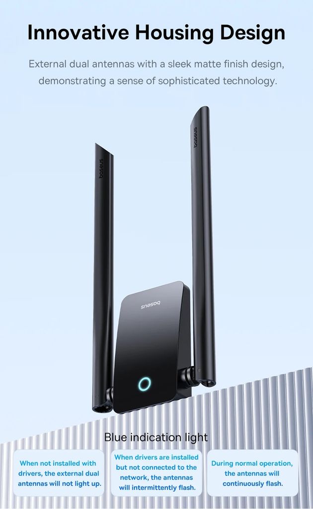 Thu Wifi Baseus Fast Joy Series 1300Mbps
