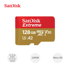 ** Thẻ nhớ Sandisk Extreme 4K 128G