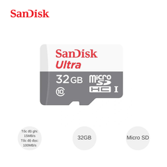 ** Thẻ nhớ Sandisk Ultra 32G 100MB/s