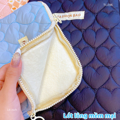 ** Túi chống sốc hoạ tiết trái tim Fashion Bag 14 inch