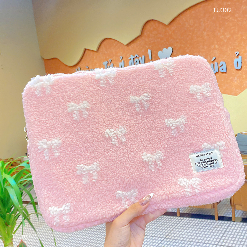 ** Túi chống sốc nơ bông nhiều màu 11 Inch