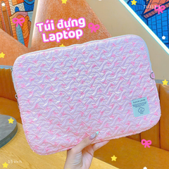** Túi chống sốc nơ nhỏ nhiều màu 15 Inch