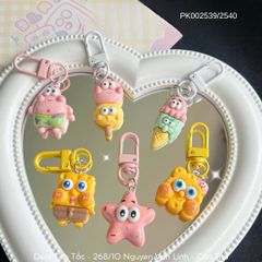 ** Móc khóa Mini Sao biển Patrick