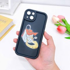 Ốp IP 11 Pro dẻo rắn vàng Snack viền nổi