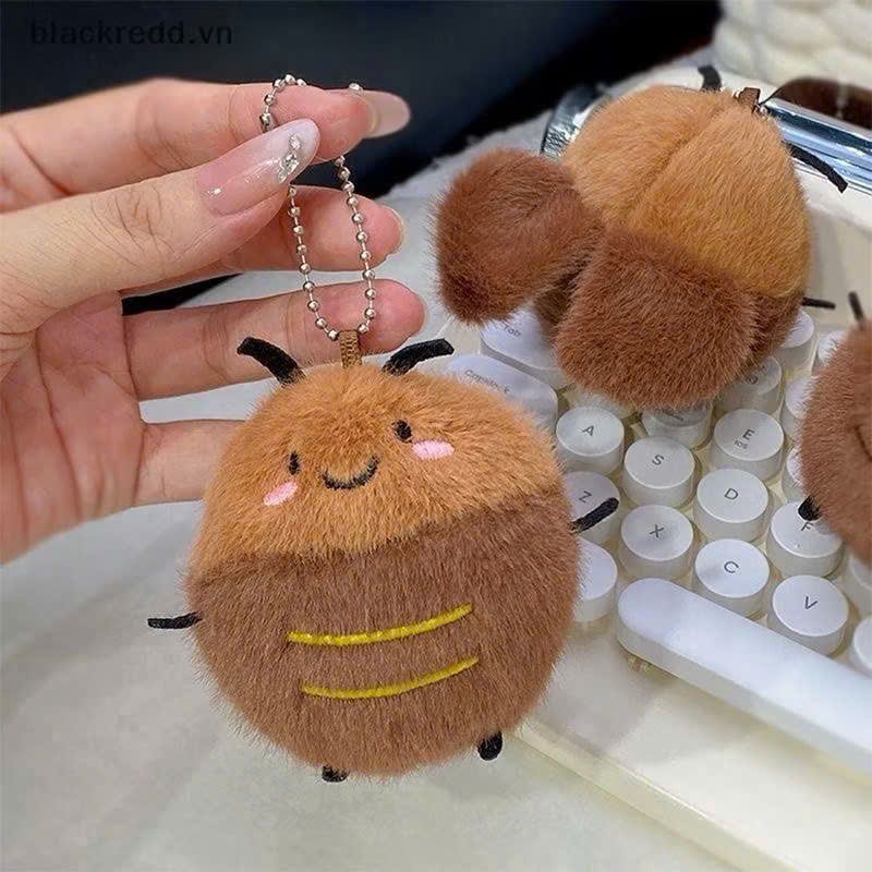 Móc khóa bông tiểu cường mini