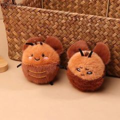 Móc khóa bông tiểu cường mini