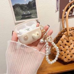 ** Case airpods Pro 2 dẻo đính tìm vàng và hoa