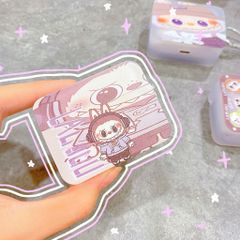 ** Case Airpods 3 dẻo Labubu nón áo vàng