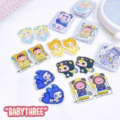 ** Set hình sticker Baby Three (Hộp)
