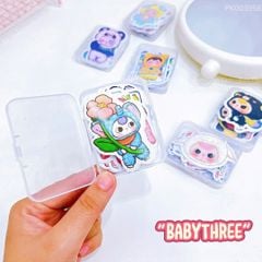 ** Set hình sticker Baby Three (Hộp)