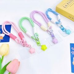 ** Dây đeo điện thoại kèm móc khóa mini