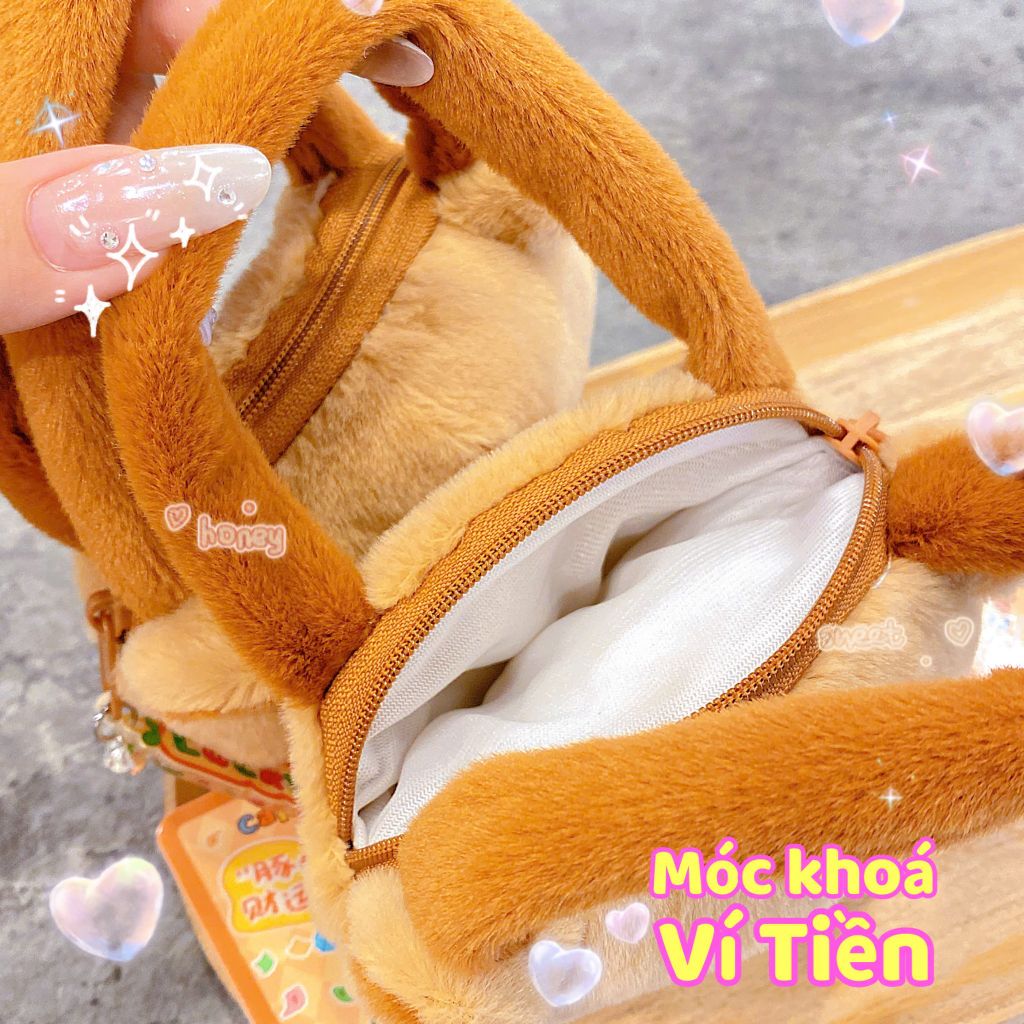 ** Túi xách Capybara mini đựng tiền xu
