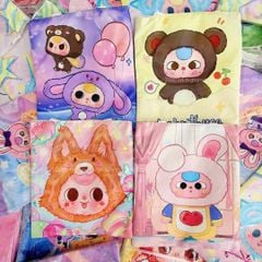 ** Túi tote Baby Three nhiều hình