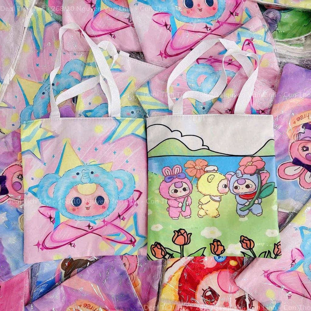 ** Túi tote Baby Three nhiều hình