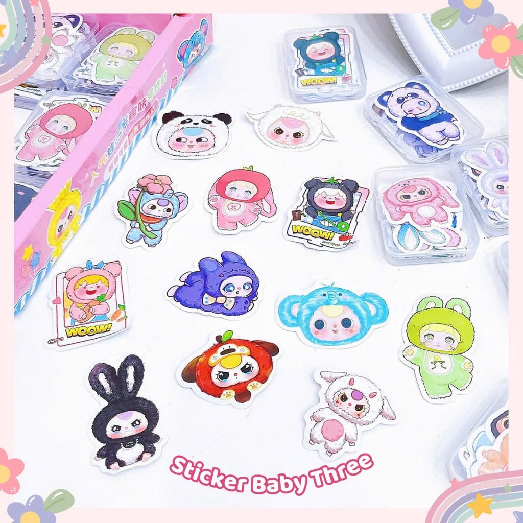 ** Set hình Sticker BB3 (hộp)