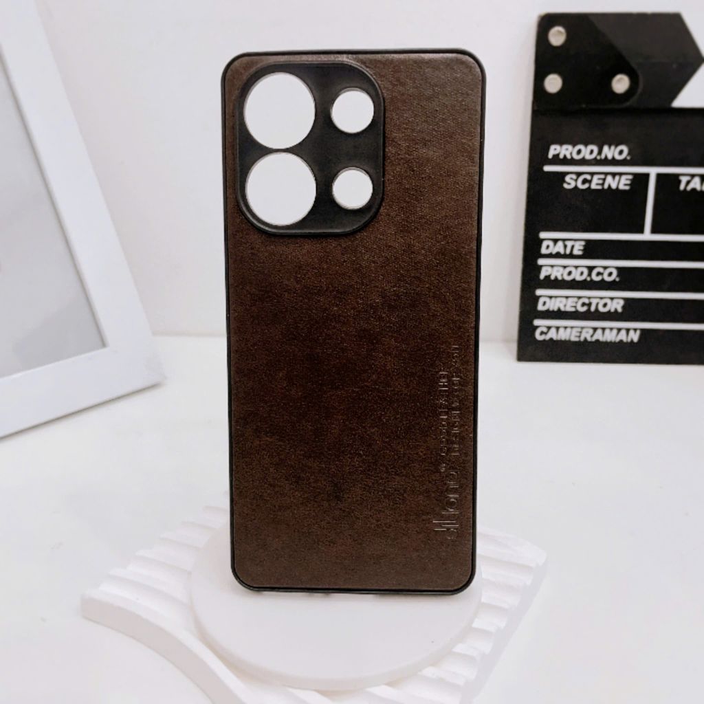 ** Ốp Xiaomi Redmi Note 13 Pro 4G vân giả da Diliana