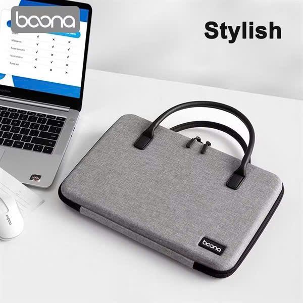 ** Túi chống sốc Boona 13.3 inch Form cứng có quai xách