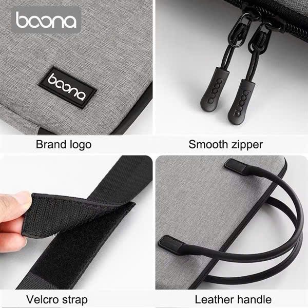 ** Túi chống sốc Boona 13.3 inch Form cứng có quai xách