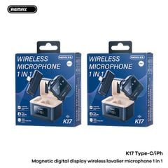 Micro cài áo Remax K17 1 Mic cổng IP