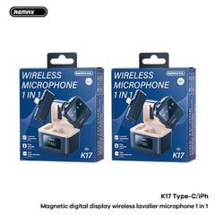 Micro cài áo Remax K17 1 Mic cổng Type C