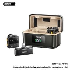 Micro cài áo Remax K18 2 Mic cổng IP