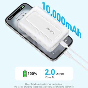 PDP không dây Anker Zolo A1684 10.000mAh 30W