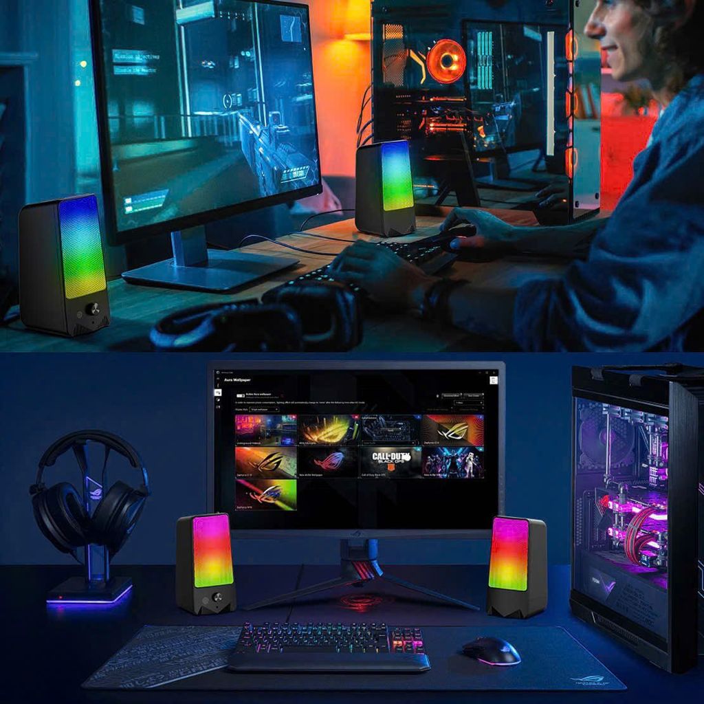 Loa vi tính Lenovo TS40B 2.0 có Led