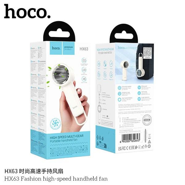Quạt cầm tay Hoco HX63