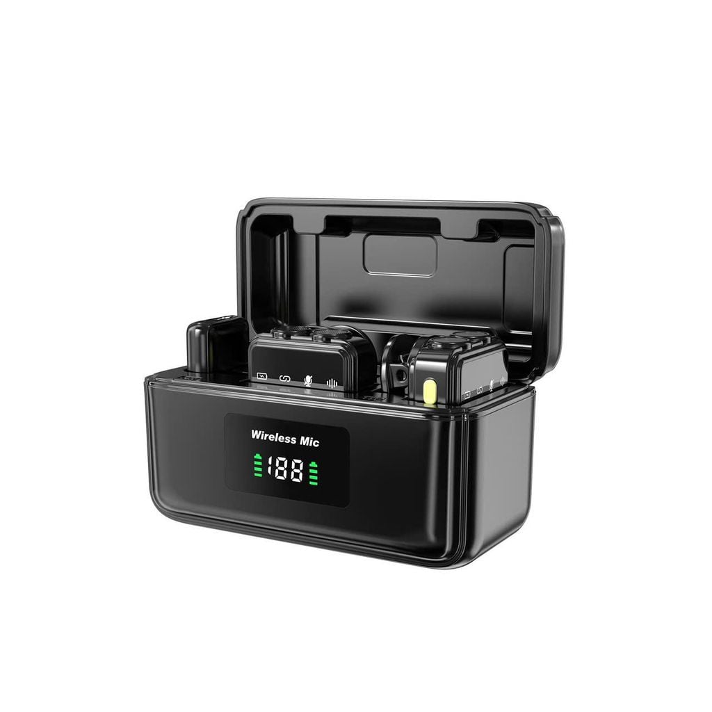 Micro cài áo Wiwu WM005 2 Mic cổng Dual