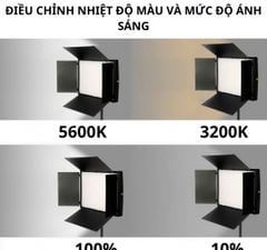 Đèn U800 RGB kèm pin