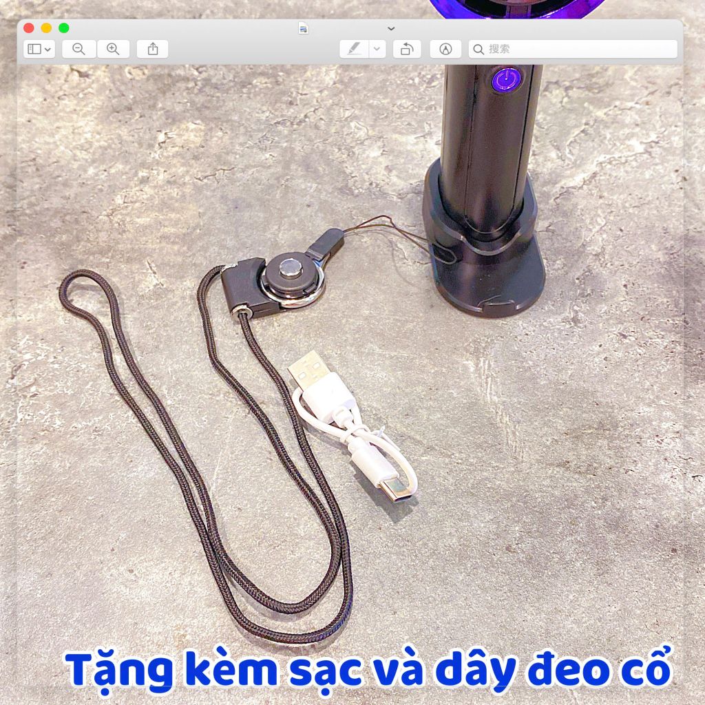 ** Quạt phản lực cầm tay SD62