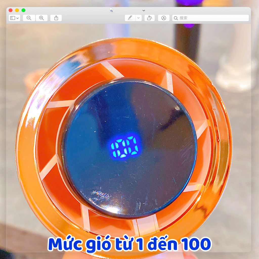 ** Quạt phản lực cầm tay SD62